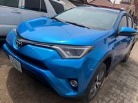 blue Toyota RAV4 2016