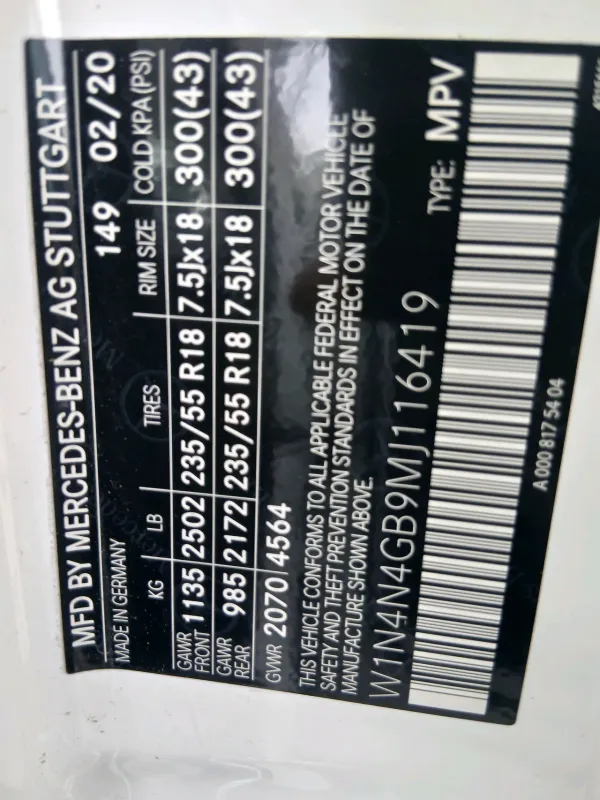 Thumbnail 7 of 2020 Mercedes-Benz GLA-Class GLA 250
