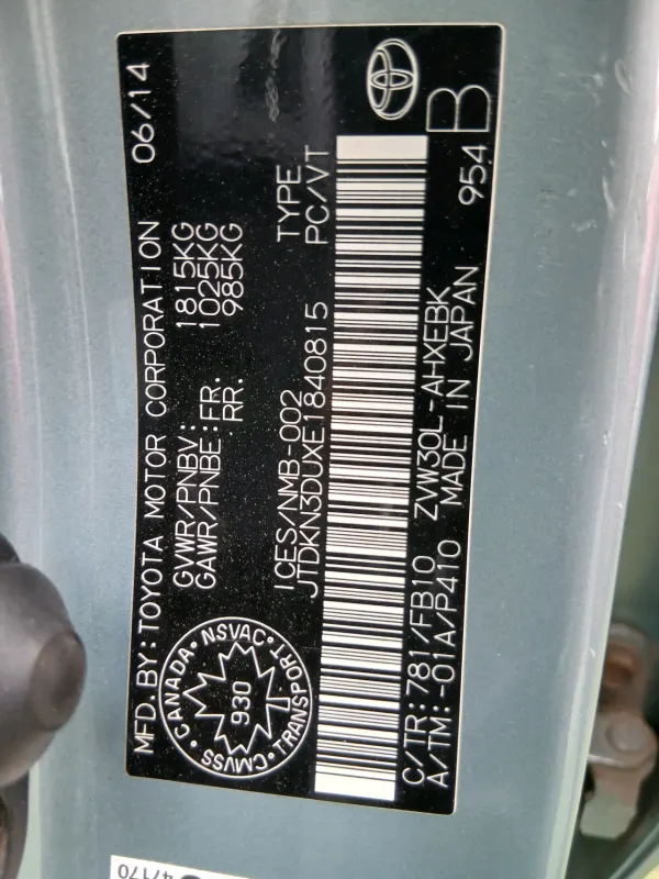 Thumbnail 4 of 2015 Toyota Prius Hybrid