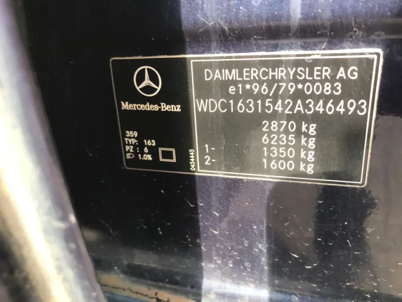 Thumbnail 6 of 2002 Mercedes-Benz ML-Class 320