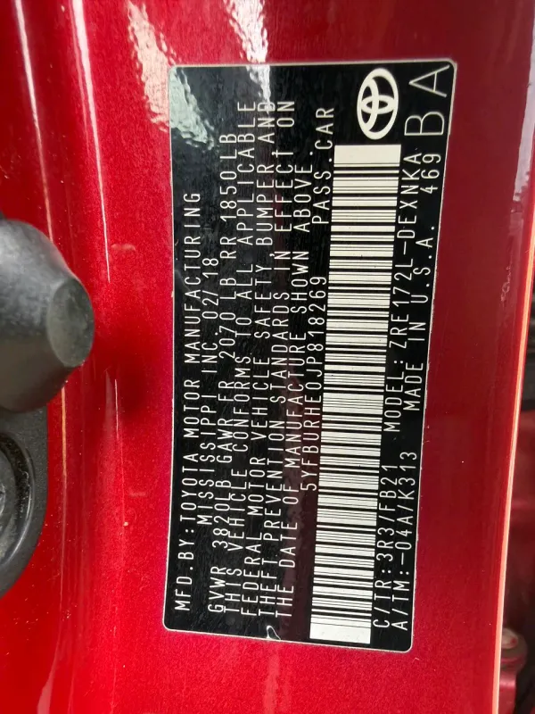 Thumbnail 6 of 2018 Toyota Corolla LE