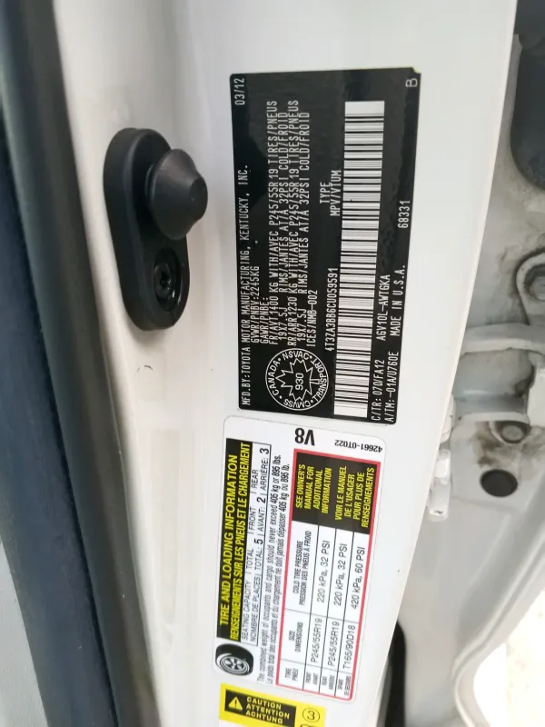 Thumbnail 7 of 2012 TOYOTA Venza